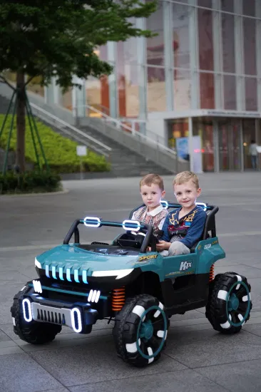 Coche eléctrico todoterreno para niños, vehículo de juguete para niños de gran tamaño, 12V, 7A, 2 asientos, Batería grande, paseo en coche para niños, novedad de 2023