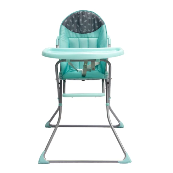 Sillas de comedor de Metal modernas para niños, silla de bebé de plástico ajustable, muebles de trona, color verde y rosa, 2023