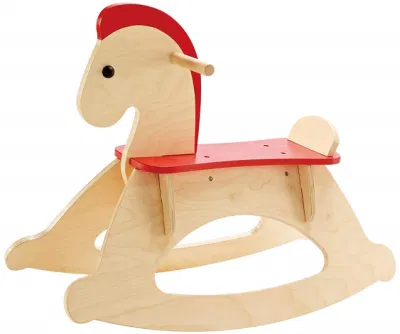 Caballito de madera para niños Rock and Ride juguete educativo de madera